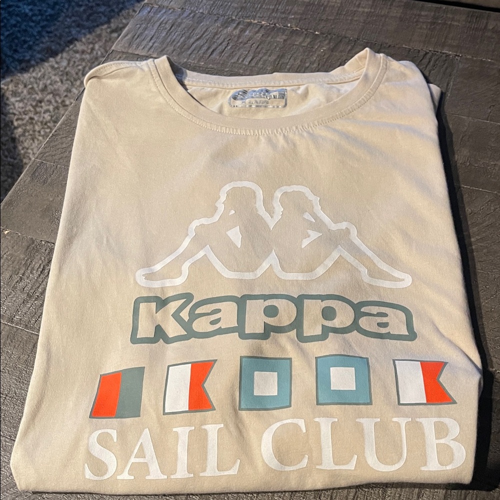 Kappa Sail Club Cream T-Shirt